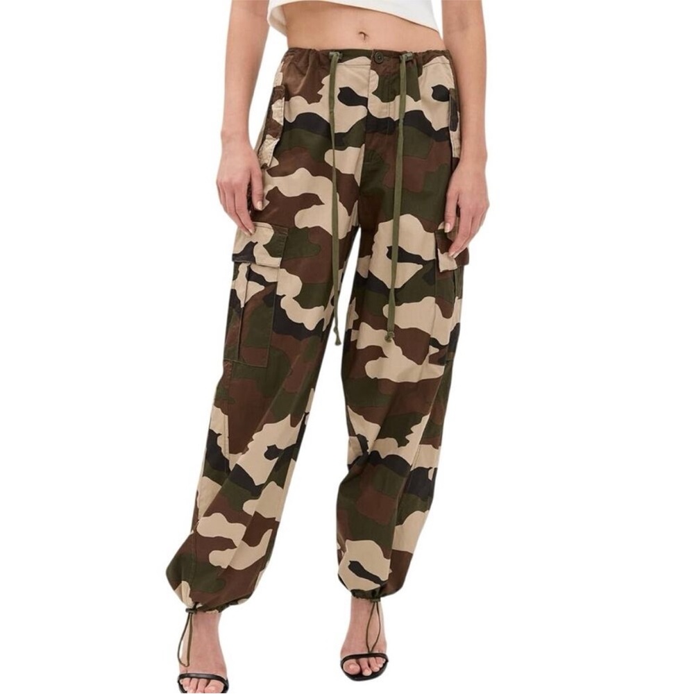 Good American Camouflage Joggers